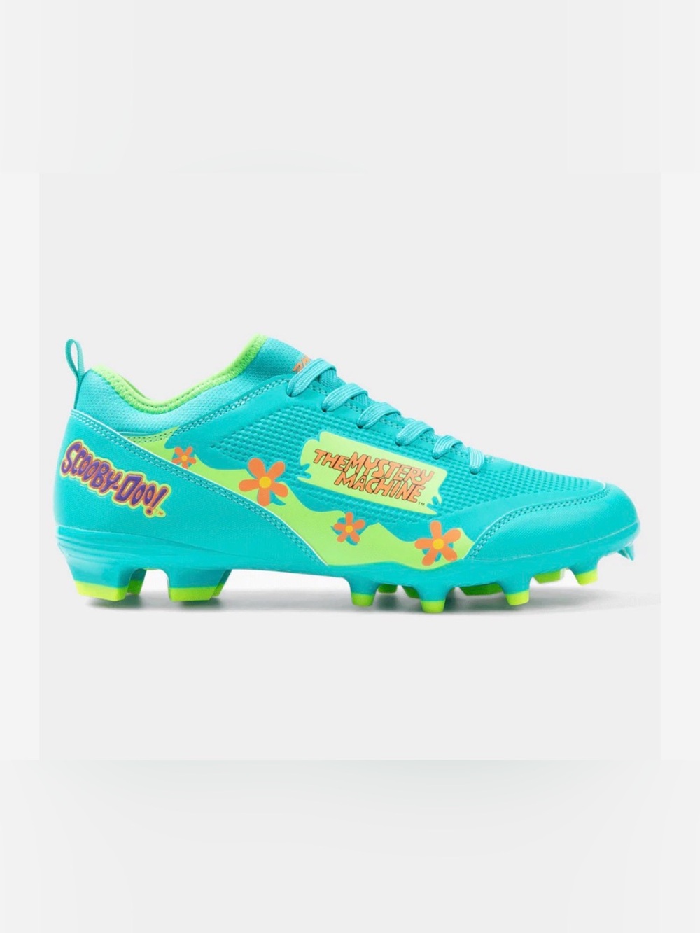Scooby-Doo Mystery Machine Football Cleats - Velocity 3.0 by Phenom Elite - Picture 4 of 7